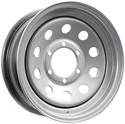 15X6 6-5.5 MODULAR STYLE- SILVER HD