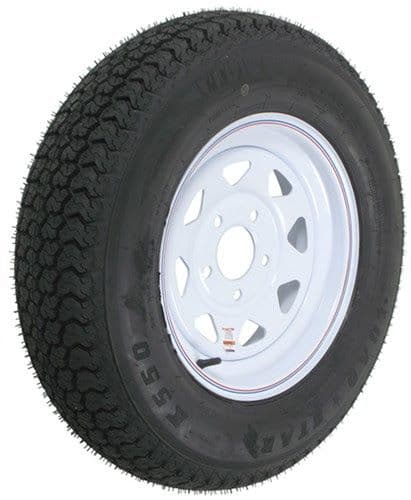KENDA K353 ASSEMBLY 8X3.75 5-4.5 WHITE