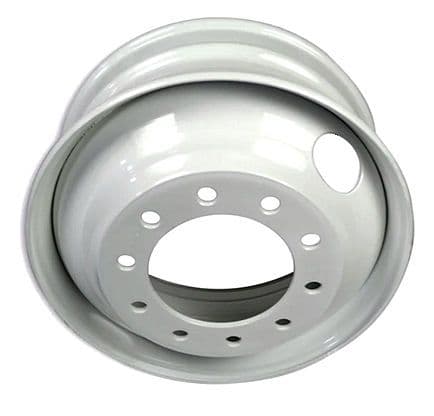22.5X8.25 10-11.25 2HH HUB STL W/VALVE